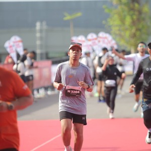 Race photo from KEDIRI HALF MARATHON 2026