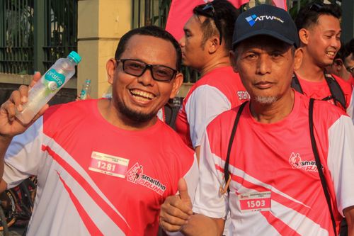 Race photo from Smartfren Run 2024 Vibes