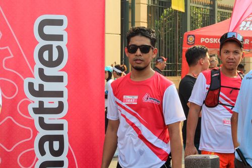 Race photo from Smartfren Run 2024 Vibes