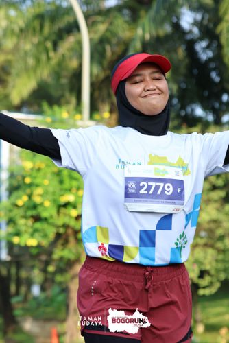 Race photo from Taman Budaya x BOGORUN 2025