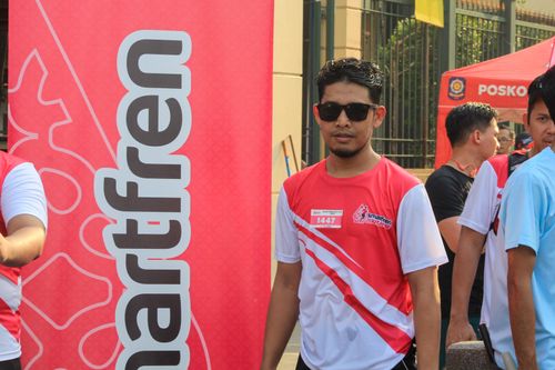 Race photo from Smartfren Run 2024 Vibes