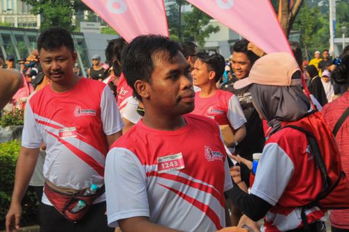 Race photo from Smartfren Run 2024 Vibes