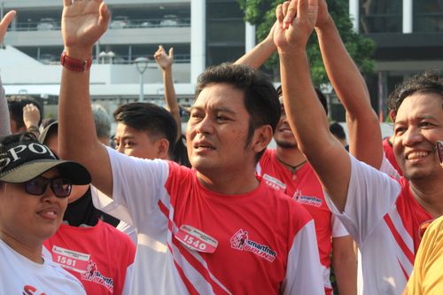 Race photo from Smartfren Run 2024 Vibes