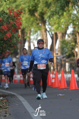 Race photo from Jabar Run 10K 2024