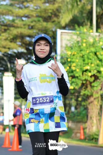 Race photo from Taman Budaya x BOGORUN 2025