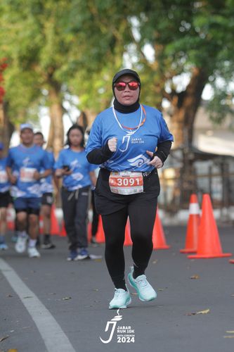 Race photo from Jabar Run 10K 2024