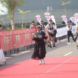 Race photo from KEDIRI HALF MARATHON 2026