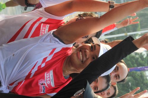 Race photo from Smartfren Run 2024 Vibes