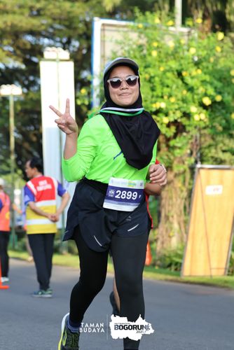 Race photo from Taman Budaya x BOGORUN 2025