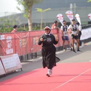 Race photo from KEDIRI HALF MARATHON 2026