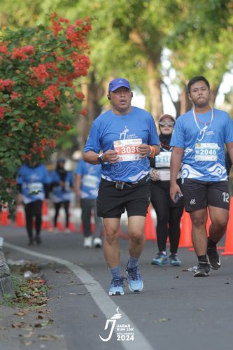 Race photo from Jabar Run 10K 2024