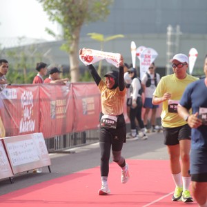 Race photo from KEDIRI HALF MARATHON 2026