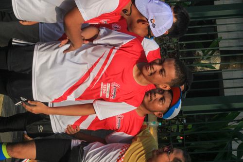 Race photo from Smartfren Run 2024 Vibes