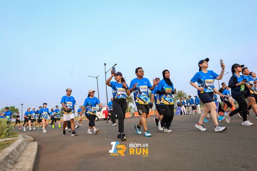 Race photo from ISOPlus Run 2024 Jakarta