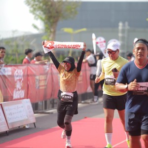 Race photo from KEDIRI HALF MARATHON 2026
