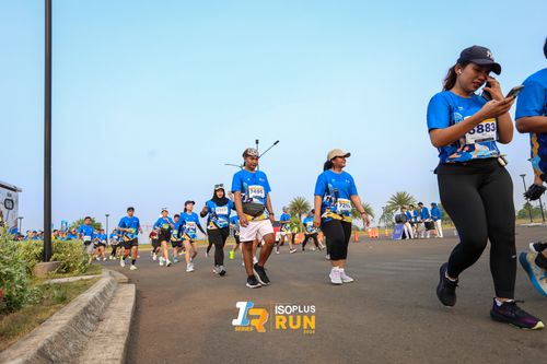 Race photo from ISOPlus Run 2024 Jakarta