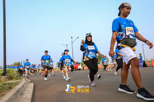 Race photo from ISOPlus Run 2024 Jakarta