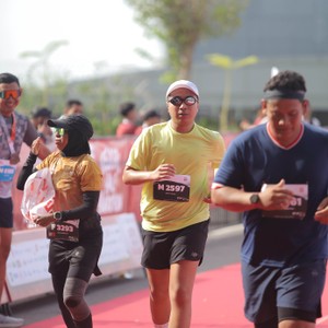 Race photo from KEDIRI HALF MARATHON 2026