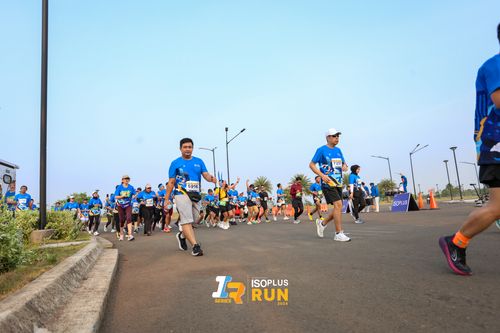 Race photo from ISOPlus Run 2024 Jakarta