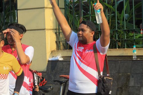 Race photo from Smartfren Run 2024 Vibes
