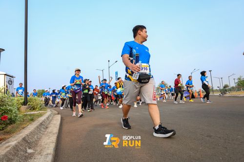 Race photo from ISOPlus Run 2024 Jakarta