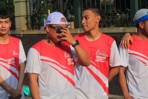 Race photo from Smartfren Run 2024 Vibes