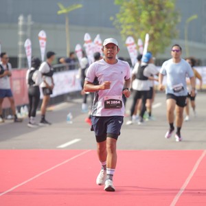 Race photo from KEDIRI HALF MARATHON 2026