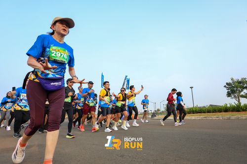 Race photo from ISOPlus Run 2024 Jakarta
