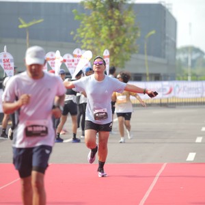 Race photo from KEDIRI HALF MARATHON 2026