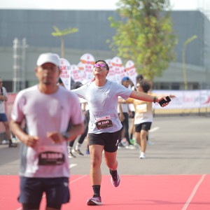 Race photo from KEDIRI HALF MARATHON 2026
