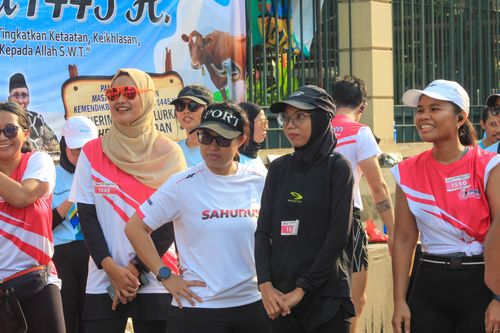 Race photo from Smartfren Run 2024 Vibes