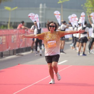 Race photo from KEDIRI HALF MARATHON 2026