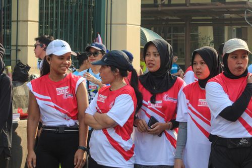 Race photo from Smartfren Run 2024 Vibes