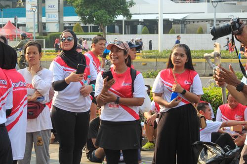 Race photo from Smartfren Run 2024 Vibes