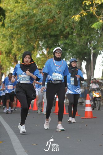 Race photo from Jabar Run 10K 2024