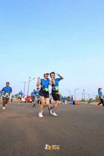 Race photo from ISOPlus Run 2024 Jakarta