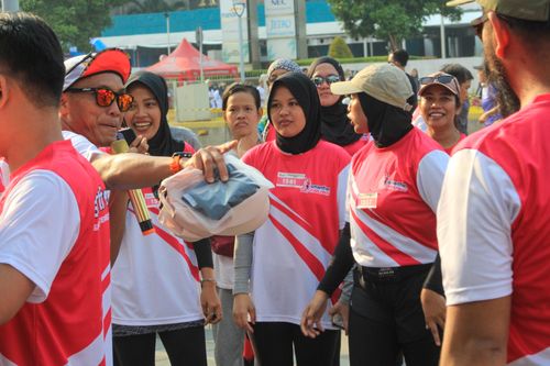 Race photo from Smartfren Run 2024 Vibes