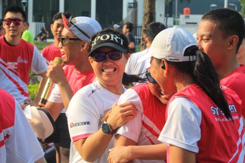 Race photo from Smartfren Run 2024 Vibes