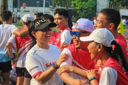Race photo from Smartfren Run 2024 Vibes