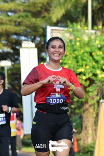 Race photo from Taman Budaya x BOGORUN 2025