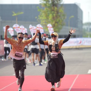 Race photo from KEDIRI HALF MARATHON 2026