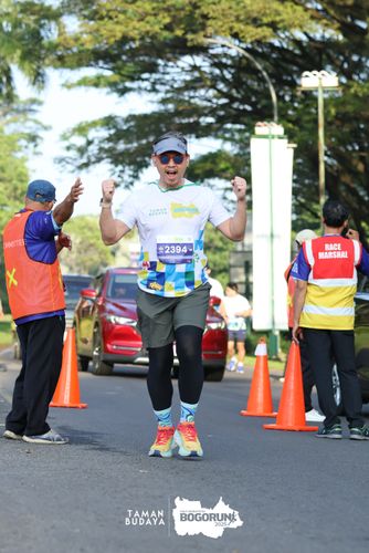Race photo from Taman Budaya x BOGORUN 2025