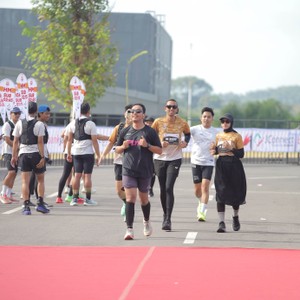 Race photo from KEDIRI HALF MARATHON 2026