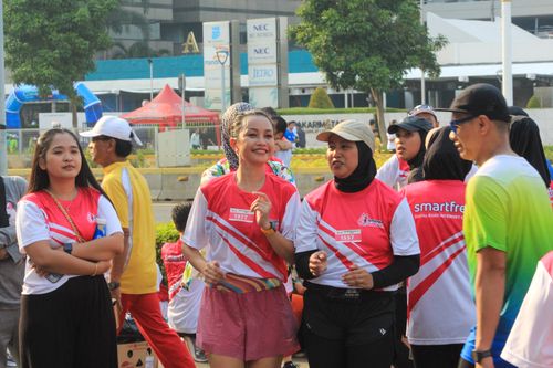 Race photo from Smartfren Run 2024 Vibes