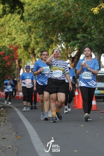 Race photo from Jabar Run 10K 2024