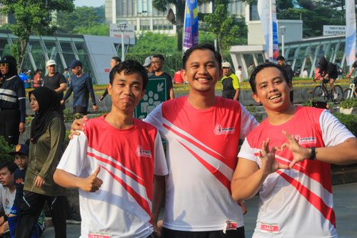 Race photo from Smartfren Run 2024 Vibes