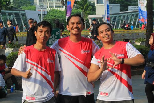 Race photo from Smartfren Run 2024 Vibes