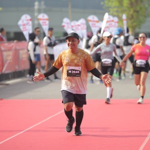Race photo from KEDIRI HALF MARATHON 2026