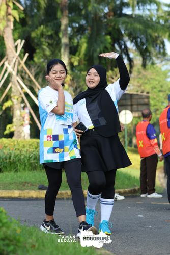 Race photo from Taman Budaya x BOGORUN 2025