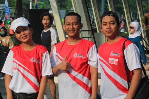 Race photo from Smartfren Run 2024 Vibes